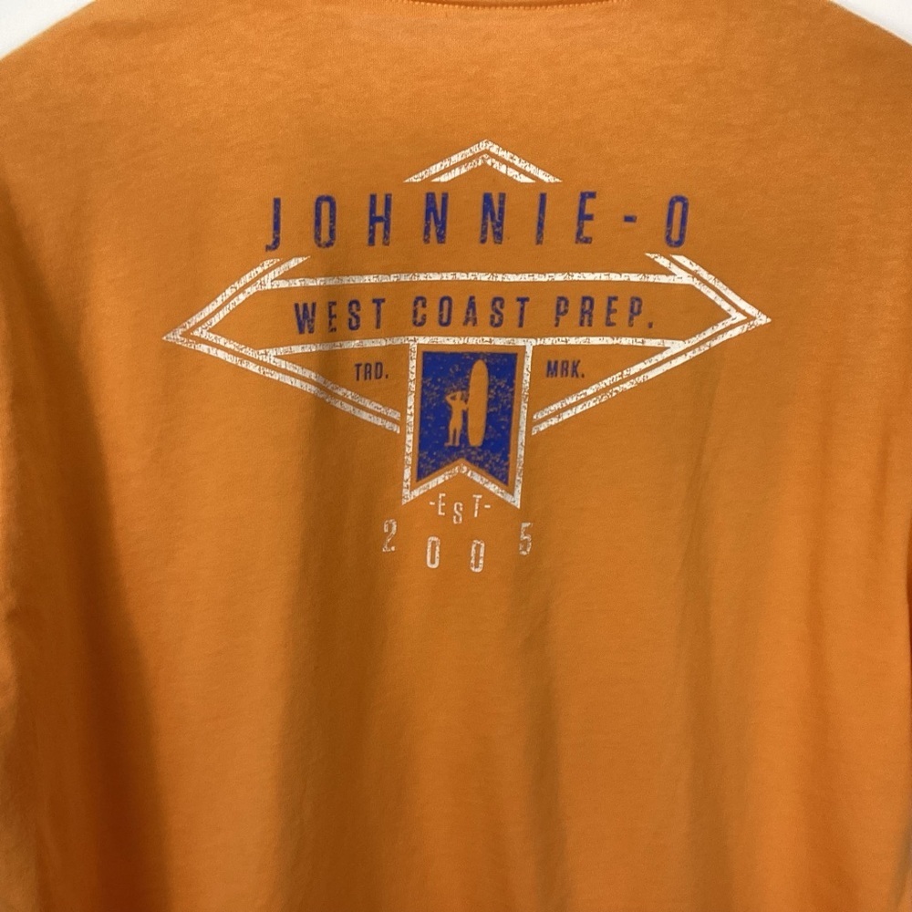 Johnnie-O West Coast Prep Tee Size Medium - Picture 4 of 6